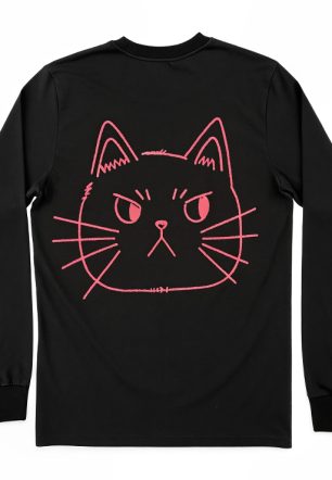 soccerherostore "Cat’s Meow" Long Sleeve Tee