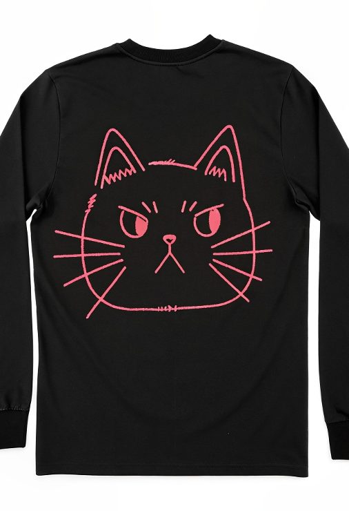 soccerherostore "Cat’s Meow" Long Sleeve Tee