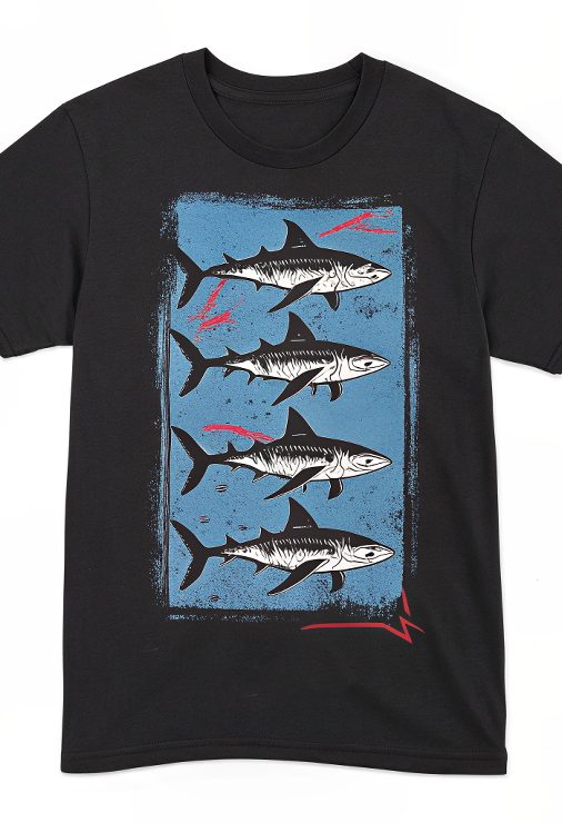 soccerherostore “Sharks in Deep Water” Graphic Tee