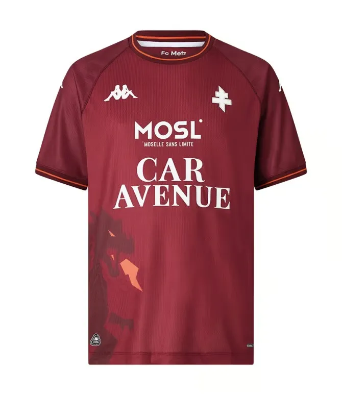 Maglia casalinga FC Metz 2025/26 bambino
