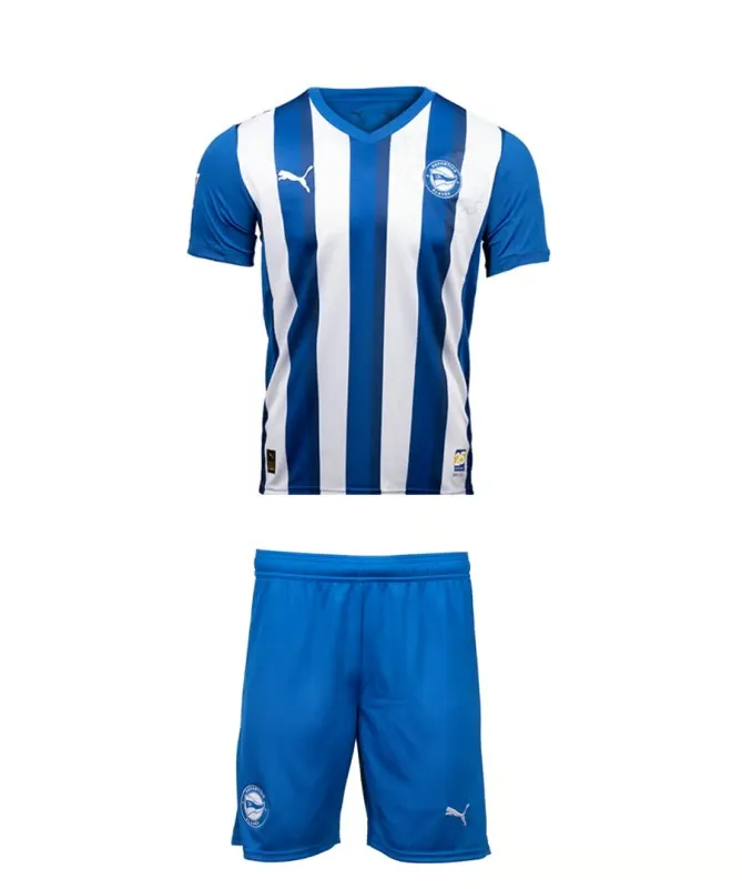 Kit Casa Bambino Alavรฉs 2025/26 Senza Sponsor