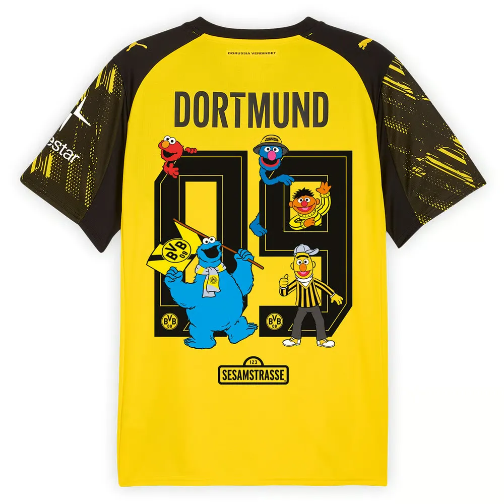 Maglia Sesame Street 2025/26 Casa BVB Borussia Dortmund Bambino #9