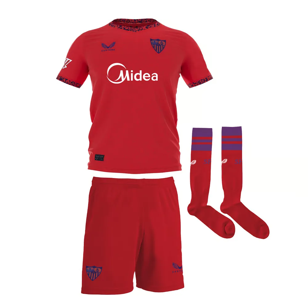 Kit trasferta bambini Sevilla FC 2024/25