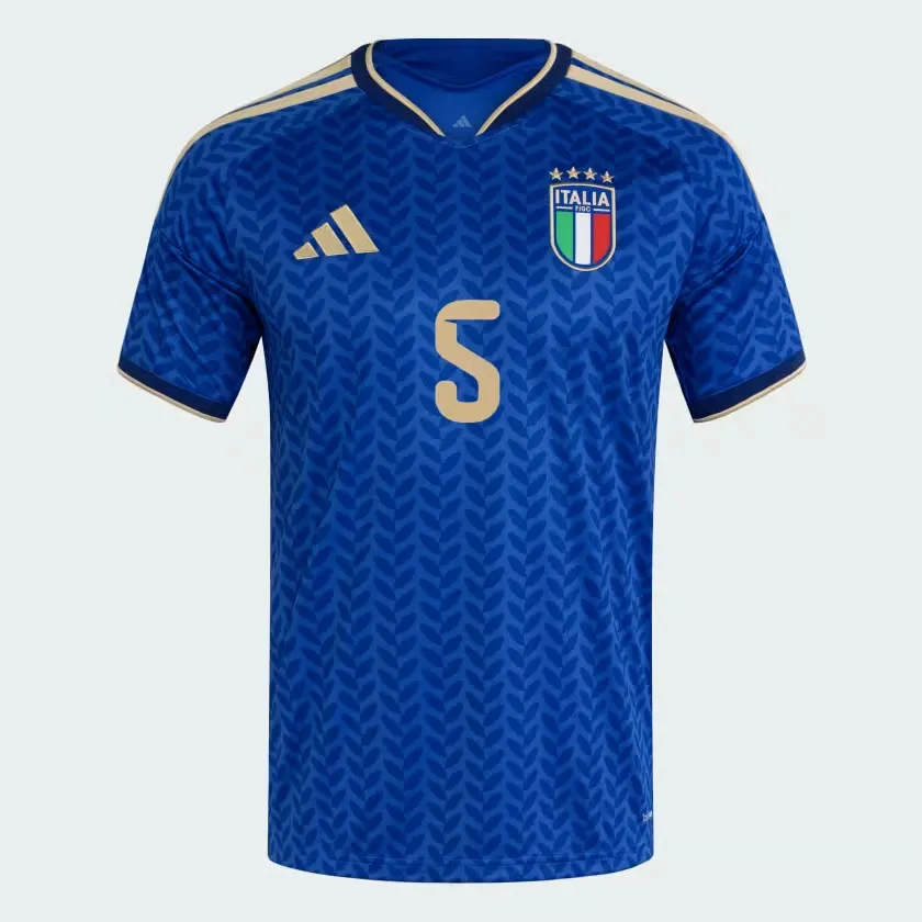 Maglia Ufficiale Casa Italia 2026 Uomo CALAFIORI #5 - immagine 2