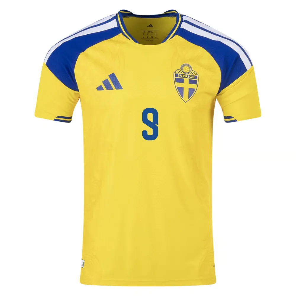 Maglia Autentica Home Svezia 2026 Uomo ISAK #9 - immagine 2