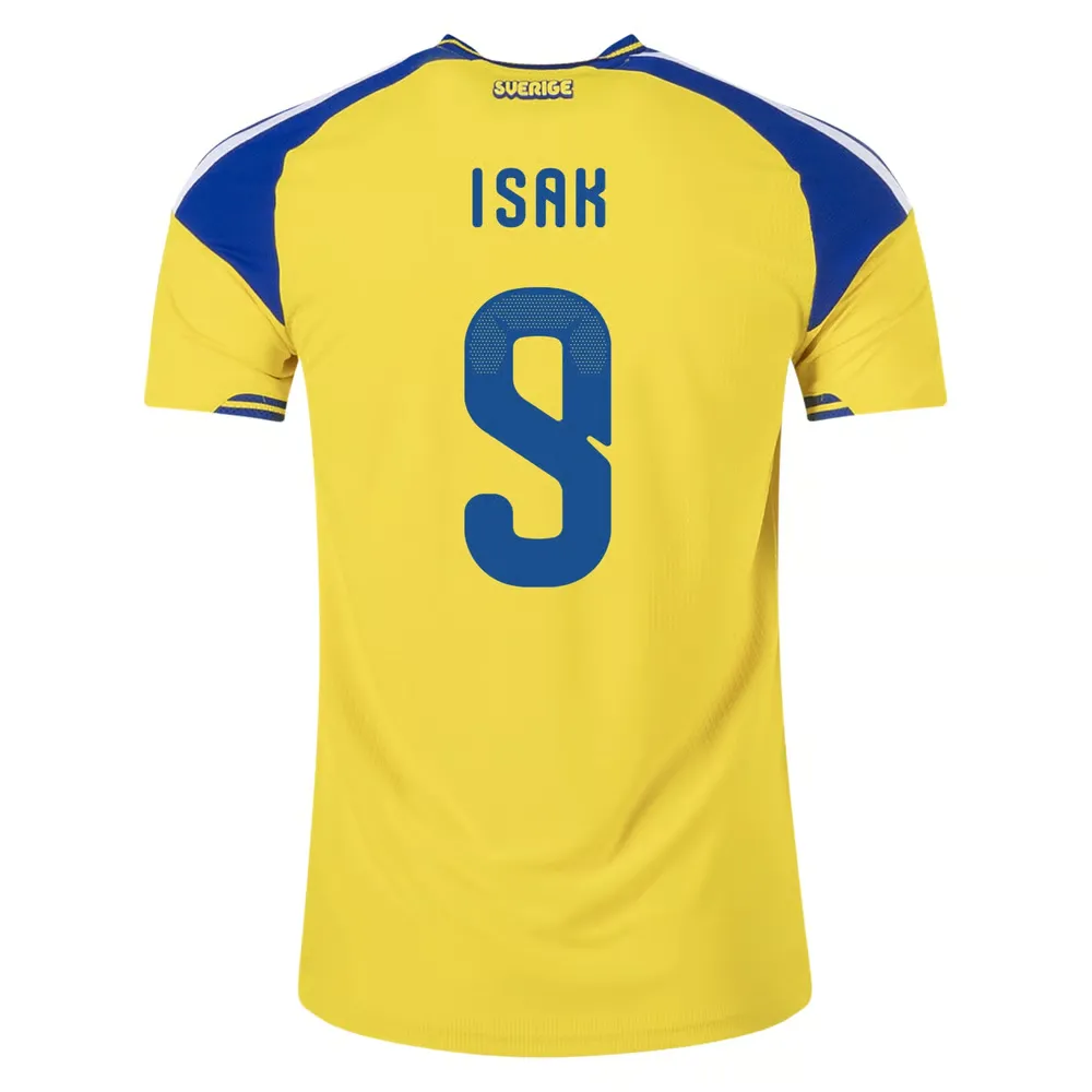 Maglia Autentica Home Svezia 2026 Uomo ISAK #9