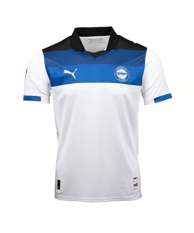 Maglia Trasferta Bambino Alavรฉs 2025/26 Senza Sponsor