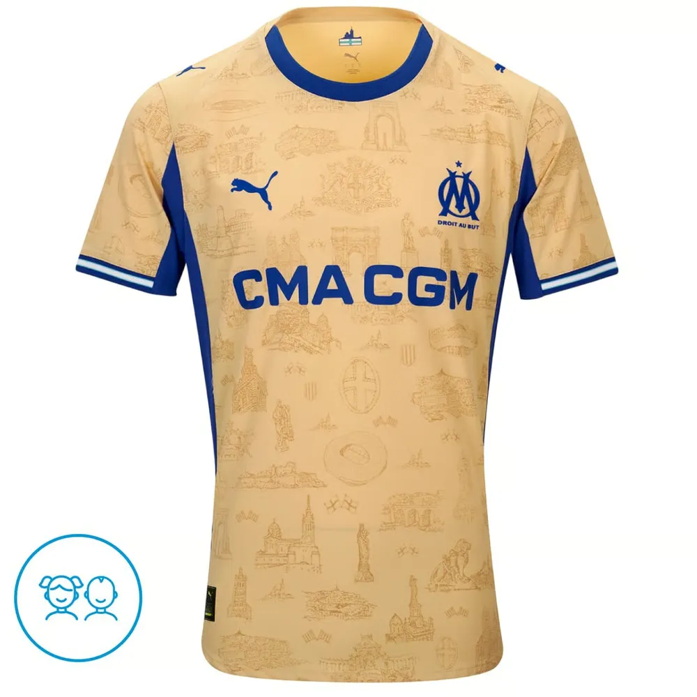 Maglia Quarta Bambino Olympique Marsiglia 2025/26