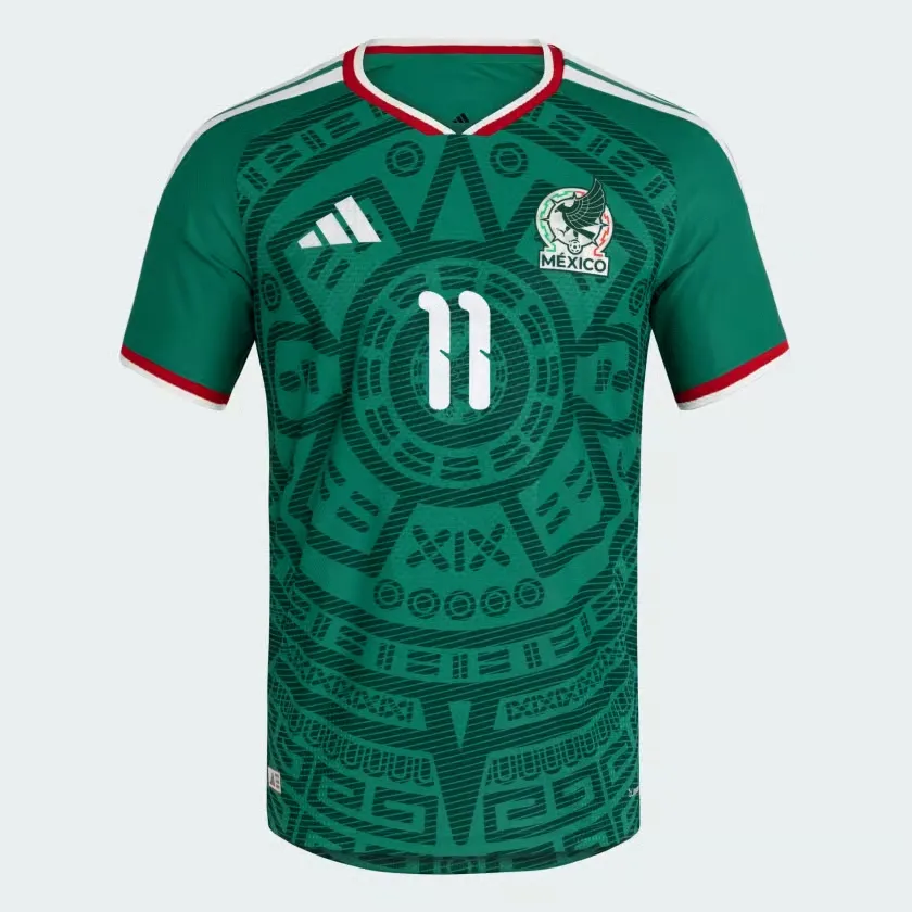 Maglia Ufficiale Casa Messico 2026 Bambino S. GIMENEZ #11 - immagine 2
