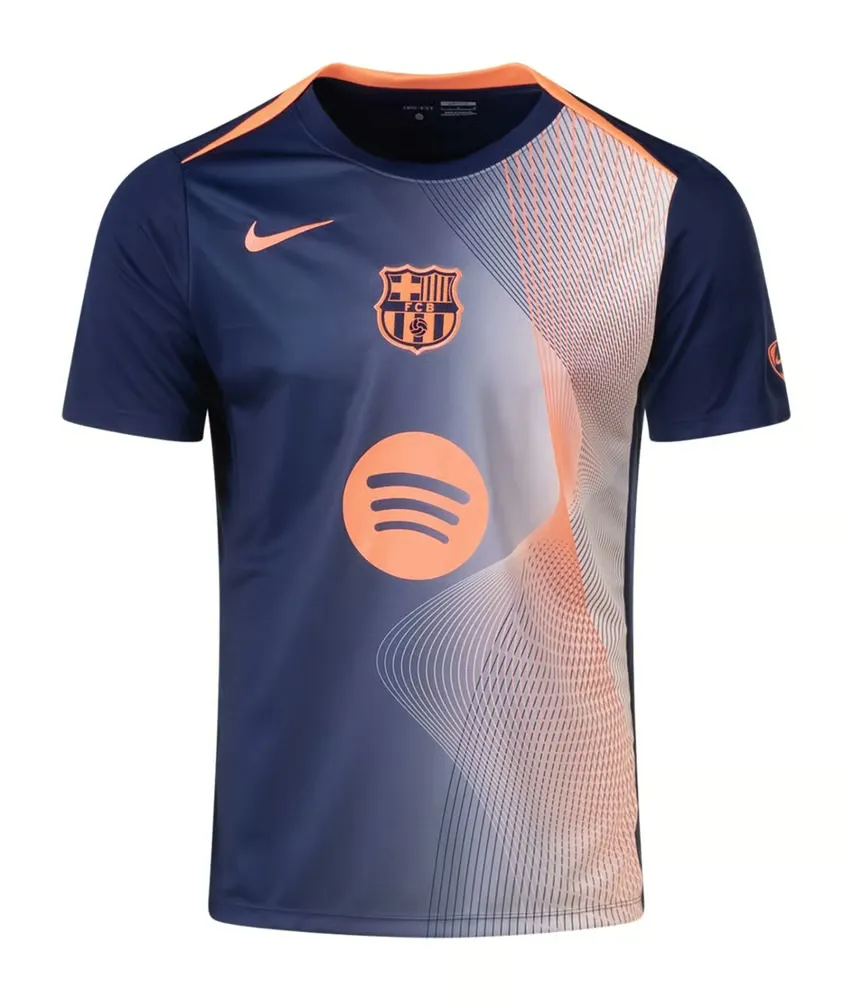 Uomo FC Barcellona 2025/26 Terza Maglia Prepartita
