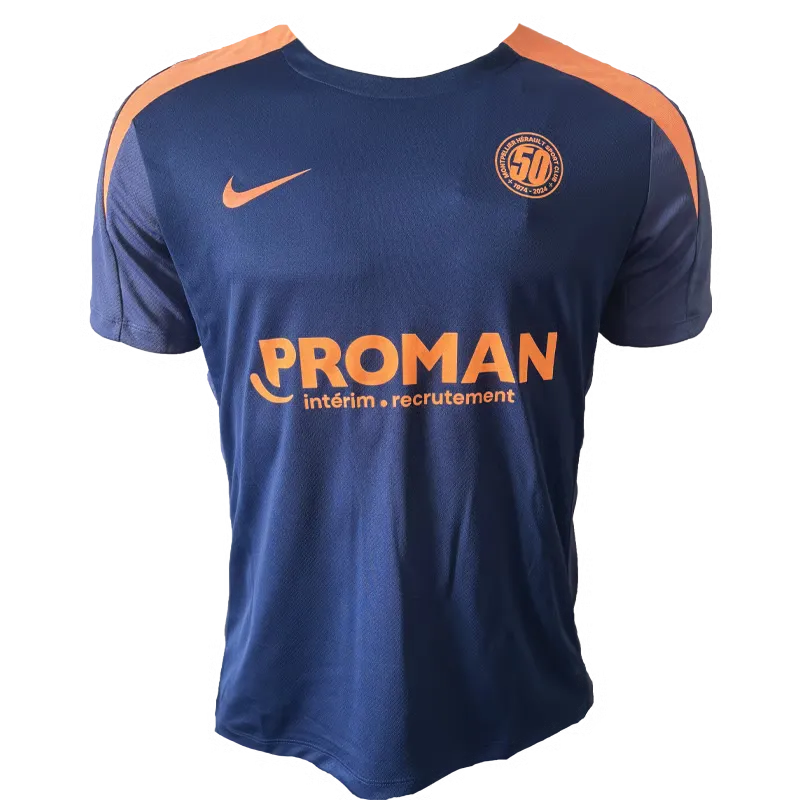 Maglia Bambino Montpellier 2025 Terza Pre Partita