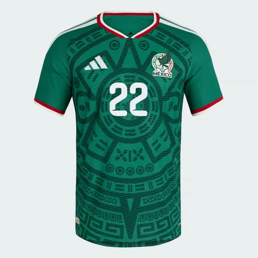 Maglia Ufficiale Casa Messico 2026 Donna H. LOZANO #22 - immagine 2