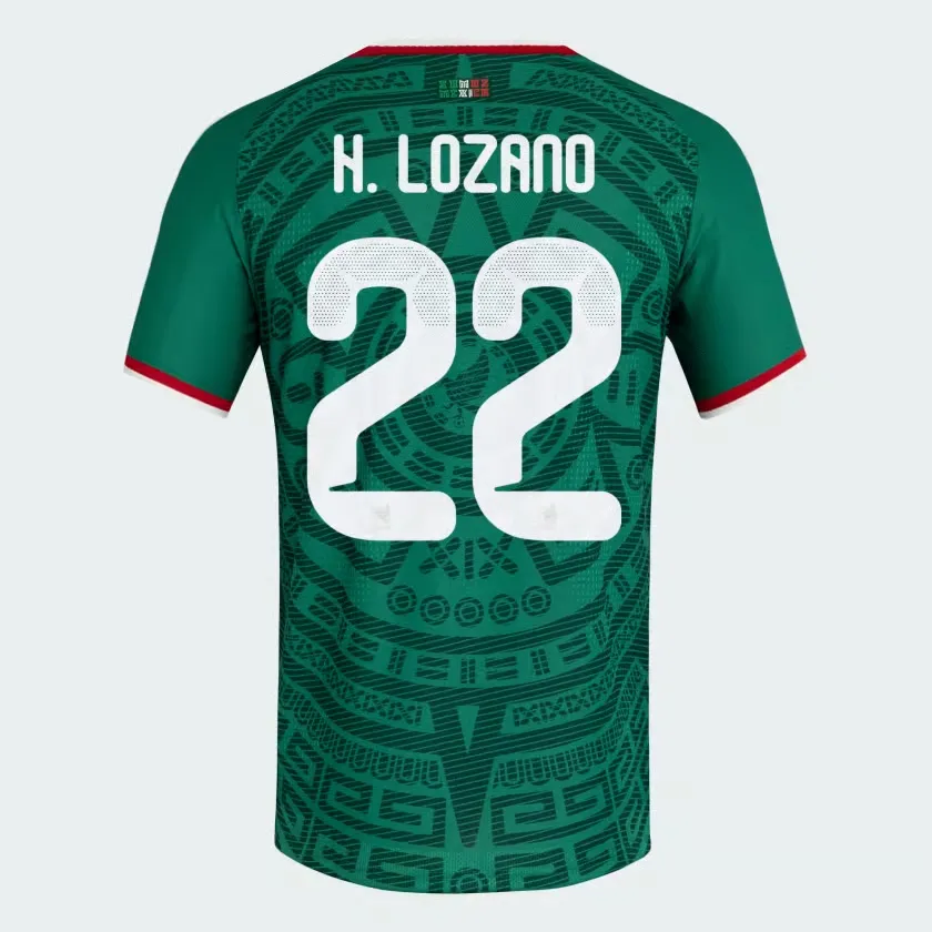 Maglia Ufficiale Casa Messico 2026 Donna H. LOZANO #22