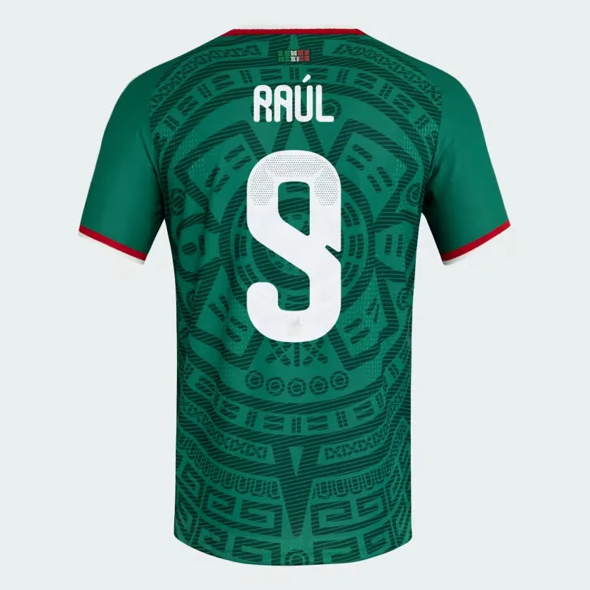 Maglia Ufficiale Casa Messico 2026 Bambino RAรL #9