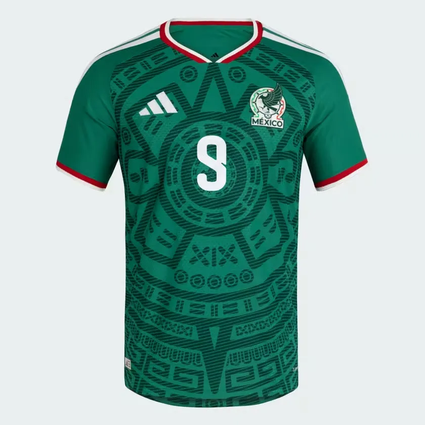 Maglia Ufficiale Casa Messico 2026 Donna RAÚL #9 - immagine 2