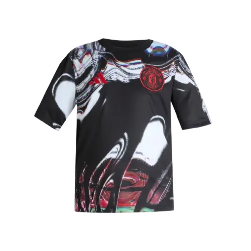 Bambino Manchester United 2025/26 Terza Maglia Pre Match - Nero