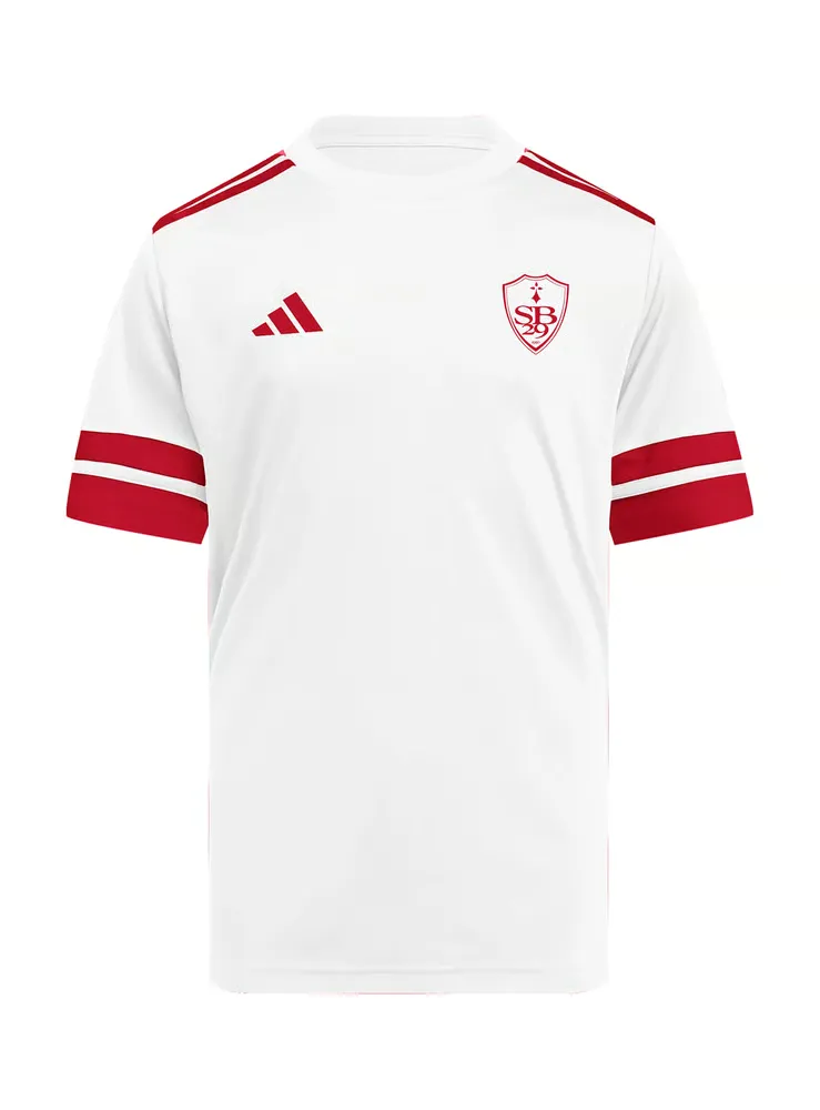 Terza maglia pre-match Brest 2025/26 uomo โ bianca