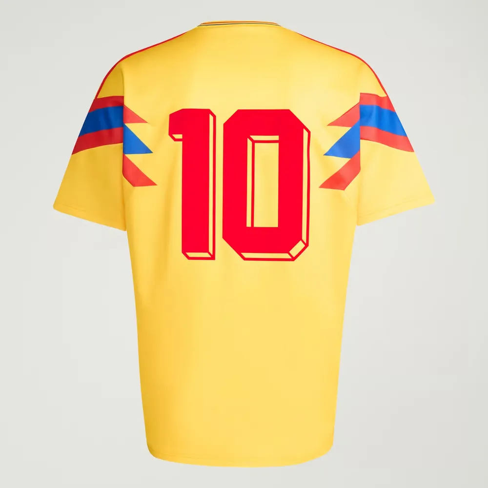 Maglia Retro Trasferta Colombia 1990 Uomo #10 - immagine 5