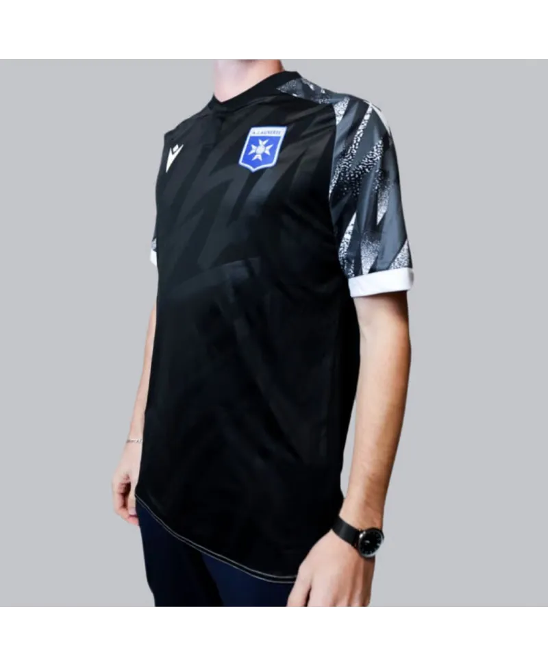 Maglia pre-partita terza AJ Auxerre 2025/26 donna - Nera