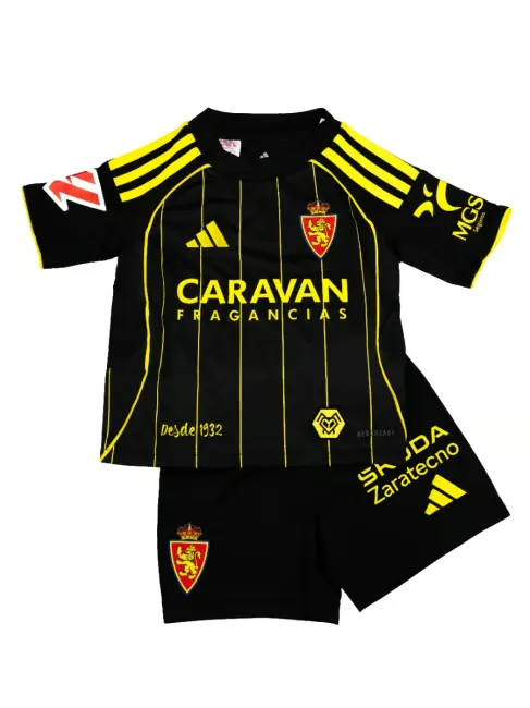 Bambino Real Zaragoza 2025/26 Kit Away