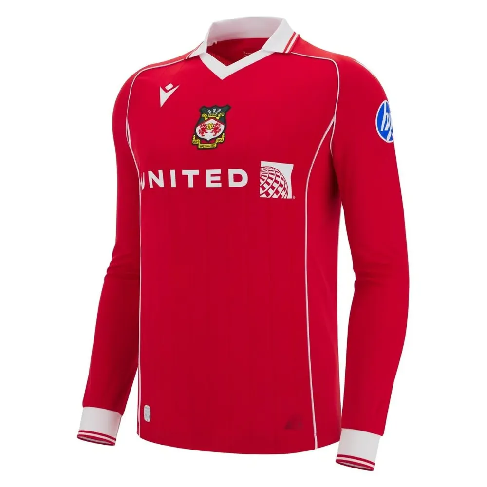 Maglia da casa manica lunga 2025/26 del Wrexham AFC da donna