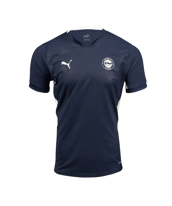 Maglia pre-partita terza bambini Alaves 2024/25 - Navy