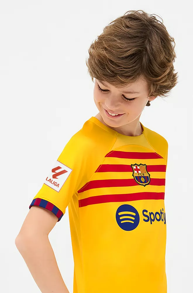 Maglia Quarta LFP Bambino FC Barcelona 2023/24