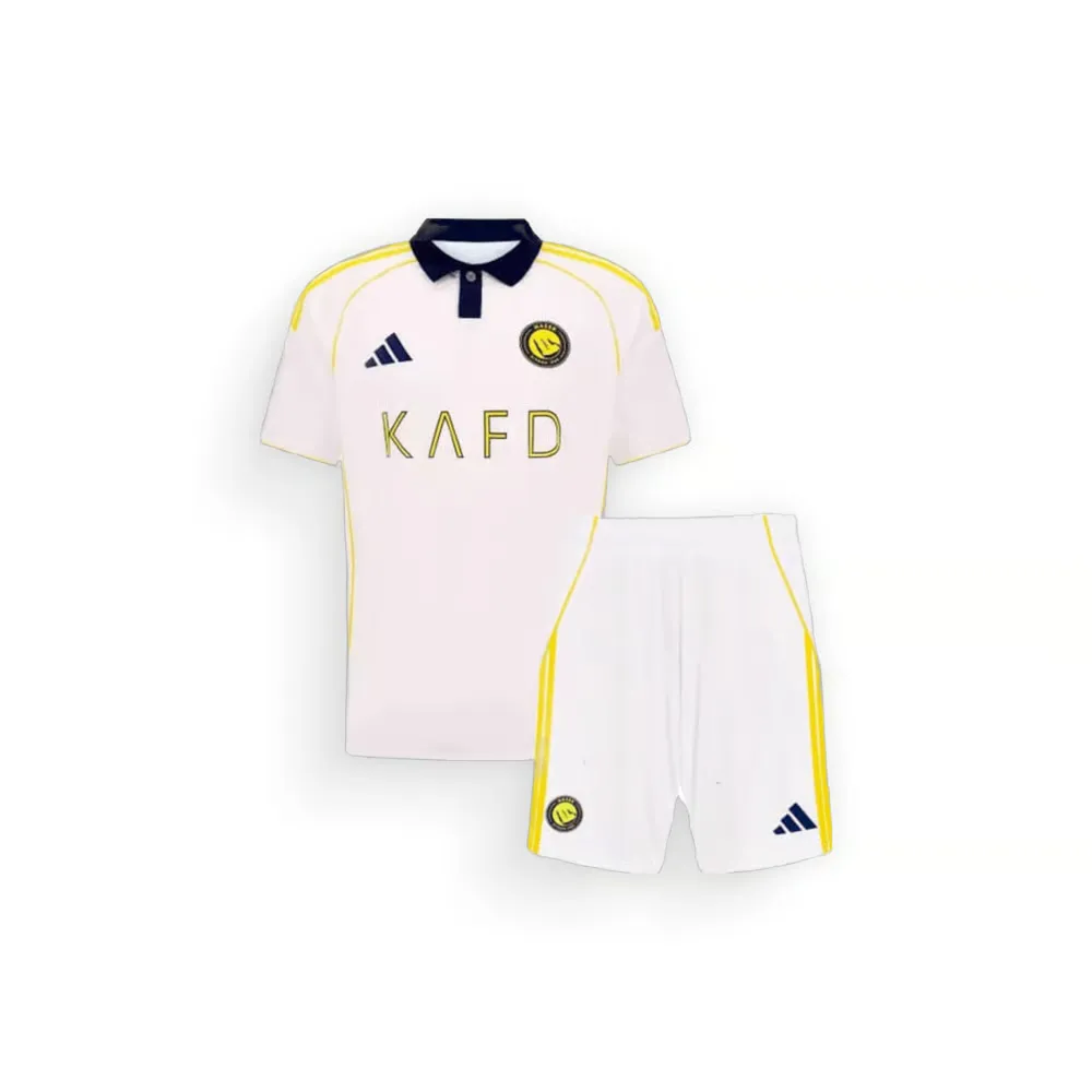 Terza Divisa 2025/26 dellโAl-Nassr FC da Bambino