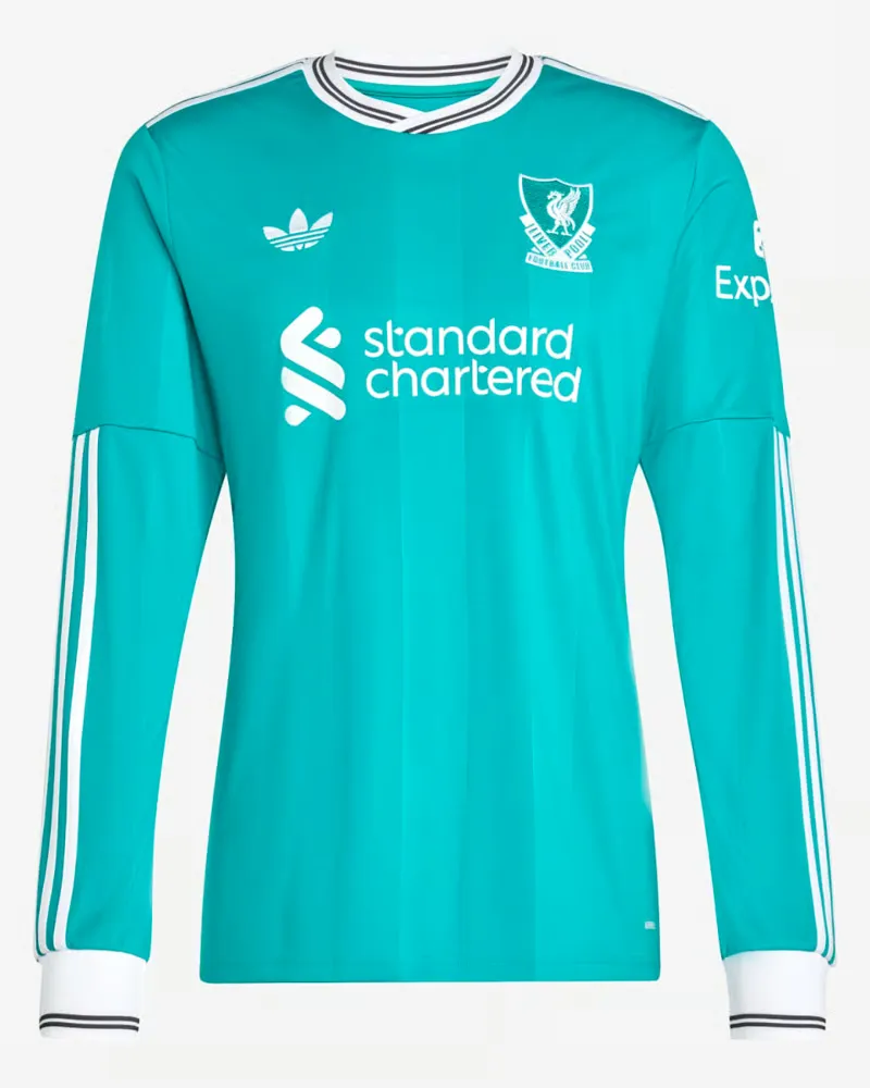 Maglia Terza Liverpool 2025/26 Manica Lunga Donna