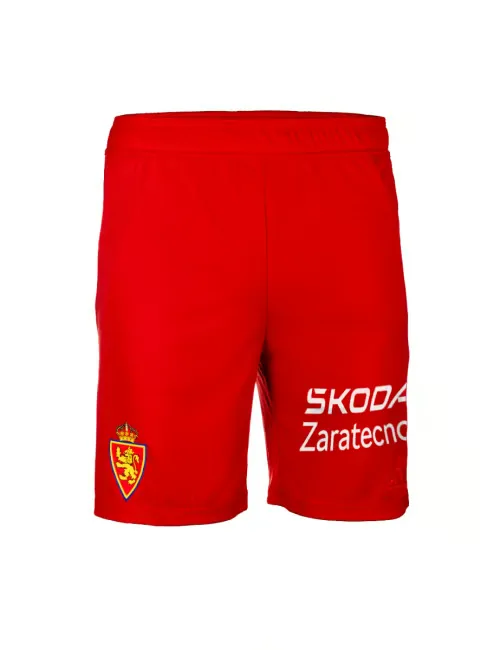 Pantaloncini da trasferta bambino Real Saragozza 2025/26 - Rosso