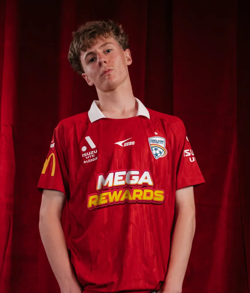 Bambini Adelaide United 2025/26 Maglia Casa