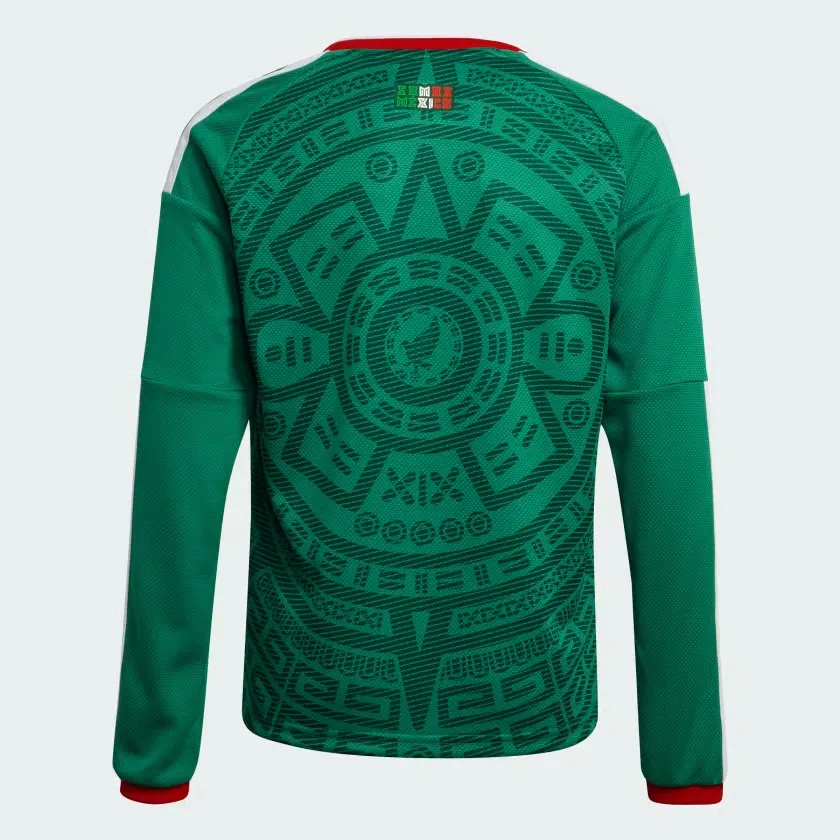 Maglia Uomo Messico 2026 Home Ufficiale Coppa del Mondo Maniche Lunghe - immagine 2