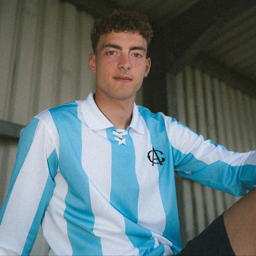 Maglia Retrรฒ a Maniche Lunghe del 125ยบ Anniversario 2025/26 del KAA Gent da Bambino