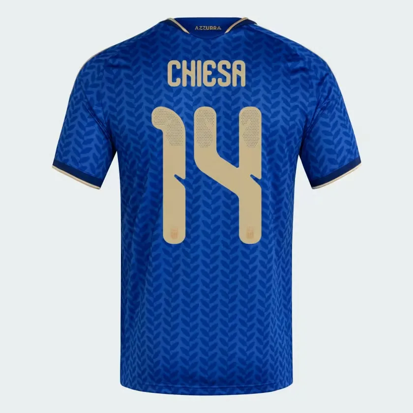 Maglia Ufficiale Casa Italia 2026 Bambino CHIESA #14