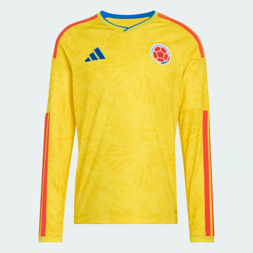 Maglia a maniche lunghe home Coppa del Mondo 2026 Colombia uomo