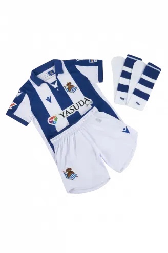 Kit casalingo bambini Real Sociedad 2024/25