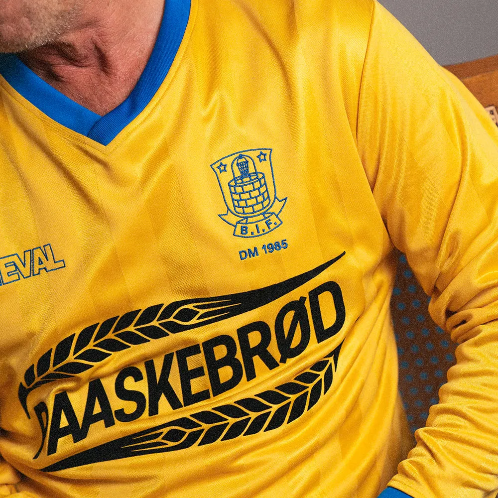 Maglia Retro a Maniche Lunghe Brøndby IF x COPA DM 1985 Uomo - immagine 3