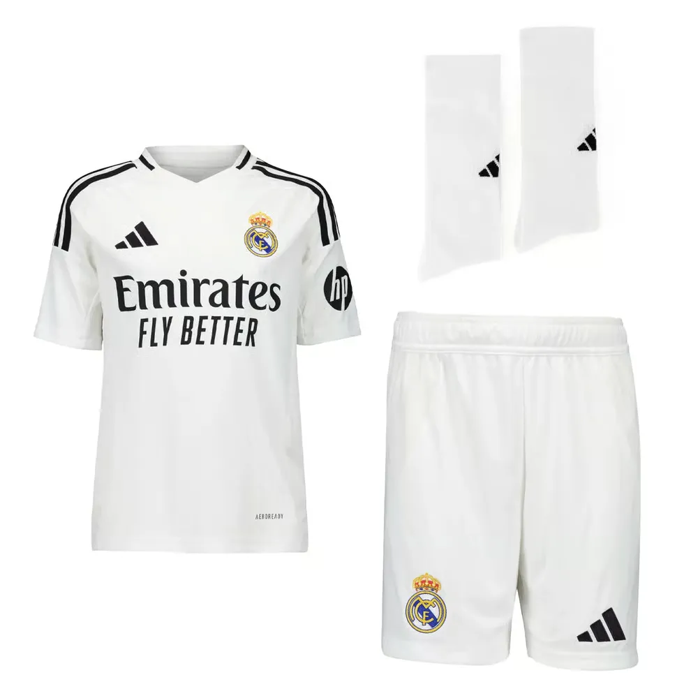 Kit Casalingo Bambino Real Madrid 2024/25