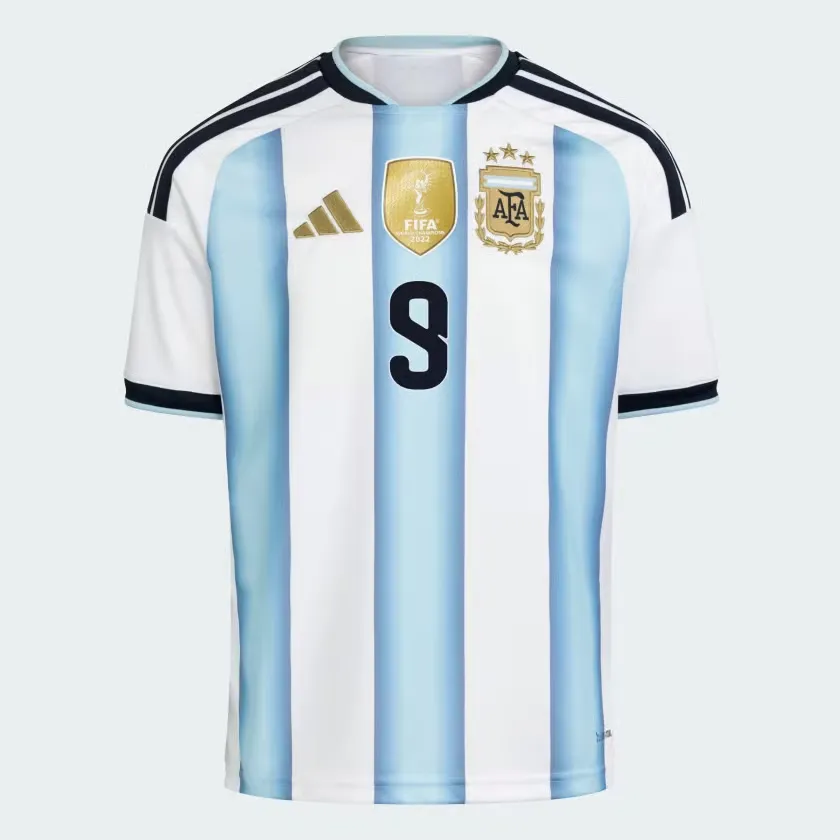 Maglia Ufficiale Casa Argentina 2026 Bambino J. ALVAREZ #9 - immagine 2