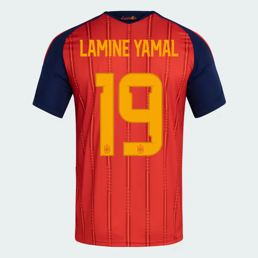 Maglia Ufficiale Casa Spagna 2026 Donna LAMINE YAMAL #19