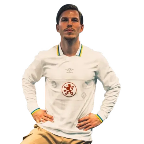 Maglia speciale a maniche lunghe 130ยบ anniversario Eintracht Braunschweig 2025/26 da bambino