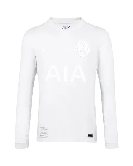 Bambini Tottenham Hotspur stagione 2025/26 FA Cup 1901 125ยบ anniversario maglia a maniche lunghe