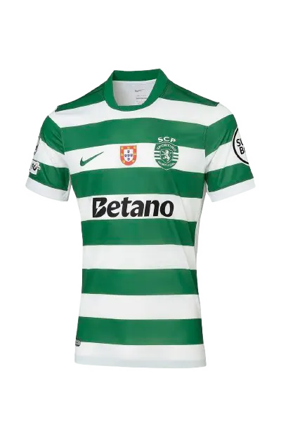Donna Sporting CP 2025/26 Maglia Home Champions League