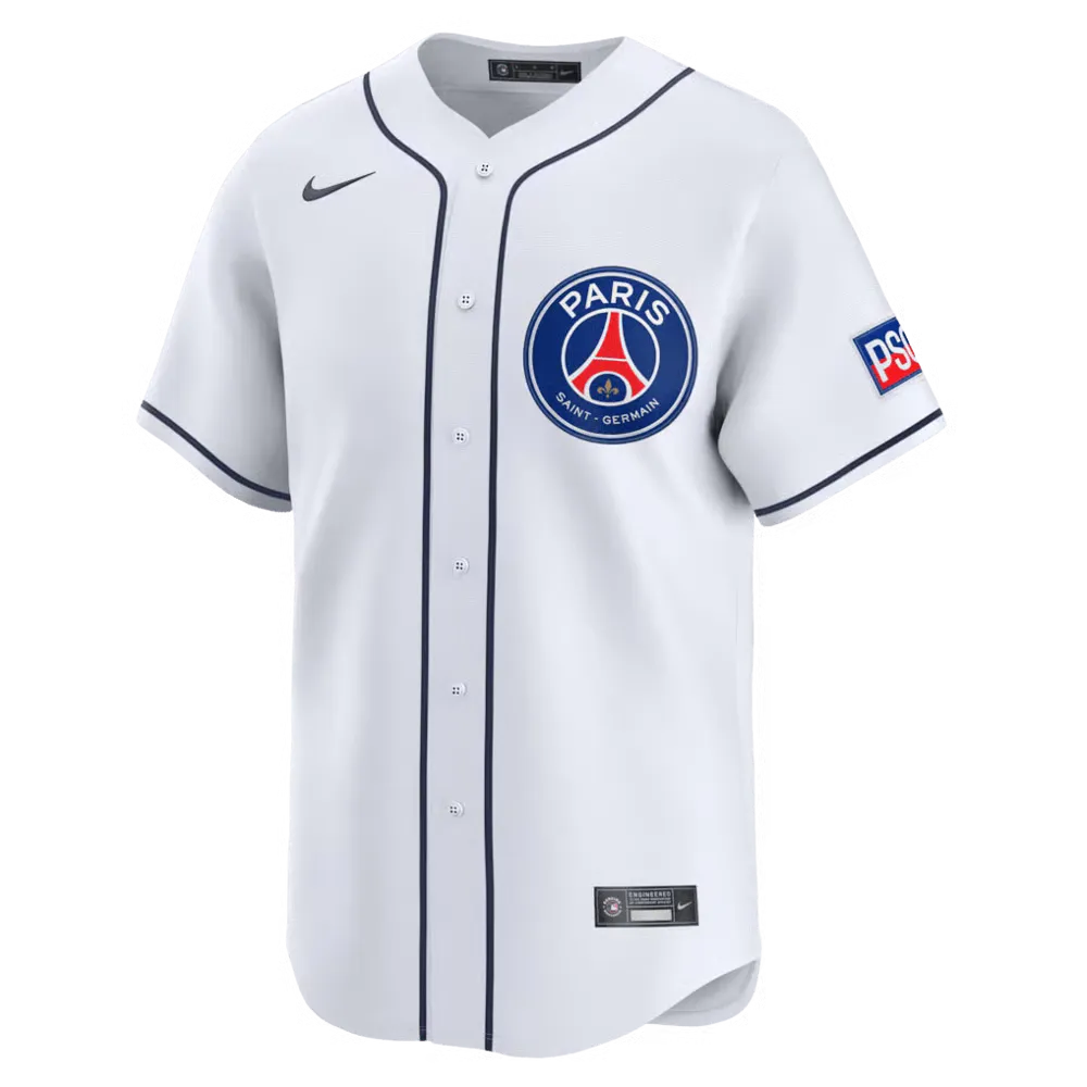 Maglia Donna PSG x MLB 2025/26 Edizione Limitata - Bianco