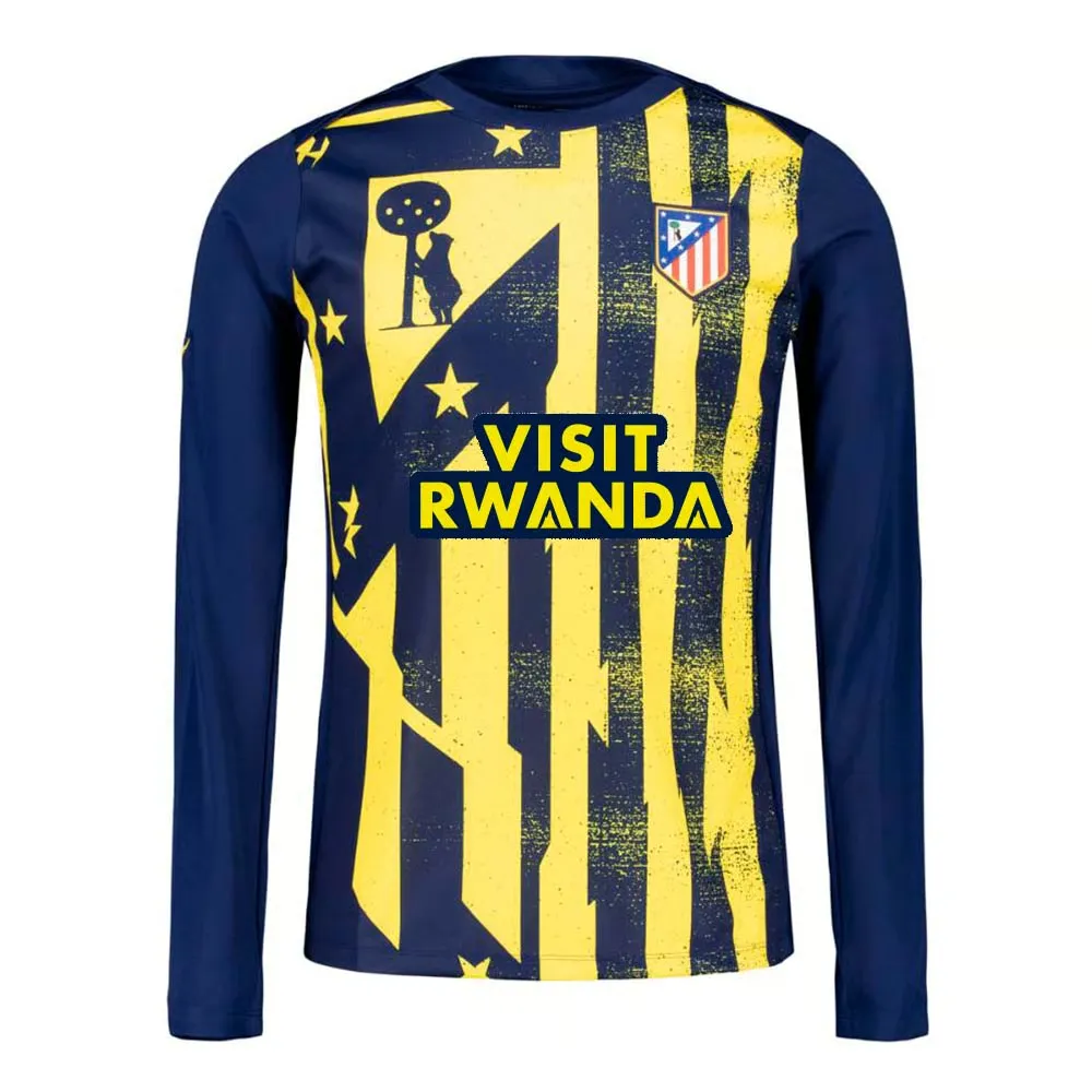 Maglia Pre-Partita Terza Manica Lunga Bambino Atletico Madrid 2025/26